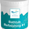 WVH Bathtub Refinishing Kit #1, Eco, Odorless and Toxin-Free (White, 1kg)