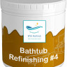 WVH Bathtub Refinishing Kit #4, Eco, Odorless and Toxin-Free (White, 1kg)