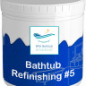 WVH Bathtub Refinishing Kit #5, Eco, Odorless and Toxin-Free (White, 1kg)